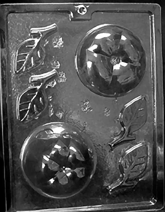 3 Inch, 3D Apple Chocolate Mold