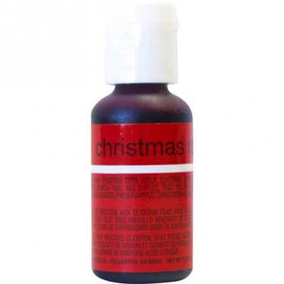 Christmas Red, Chefmaster Liqua-Gel Food Color, .70oz