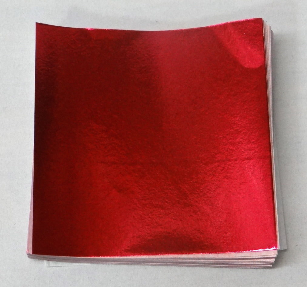 Red Foil Wrapper - 3"x3" - 125/Package