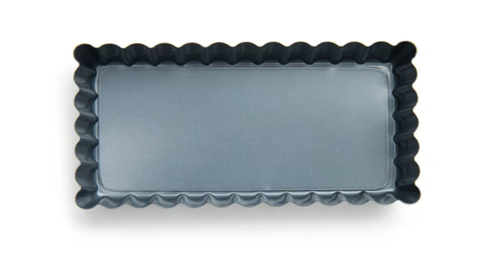 Non-Stick Mini Rectangular Loose Bottom Tart/Quiche Pan