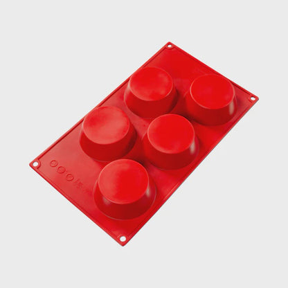4.57oz Muffin, Fat Daddio's Silicone Baking Mold