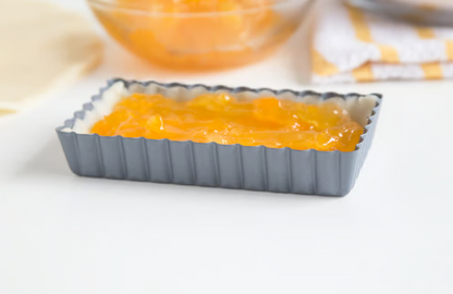 Non-Stick Mini Rectangular Loose Bottom Tart/Quiche Pan