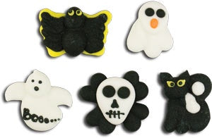 Mini Halloween Assortment - Royal Icing - 5 Pieces