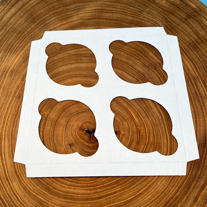 4 Count Jumbo Cupcake Insert