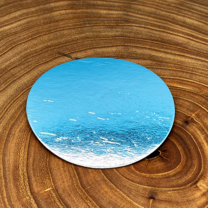 4 Inch Round, Silver Cake Board