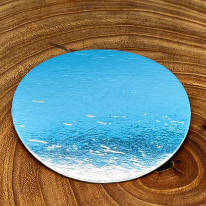 4 Inch Round, Silver Cake Board