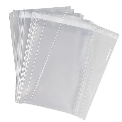 4x6 Inch Lip & Tape, Self-Sealing Treat Bags | 25 Pack