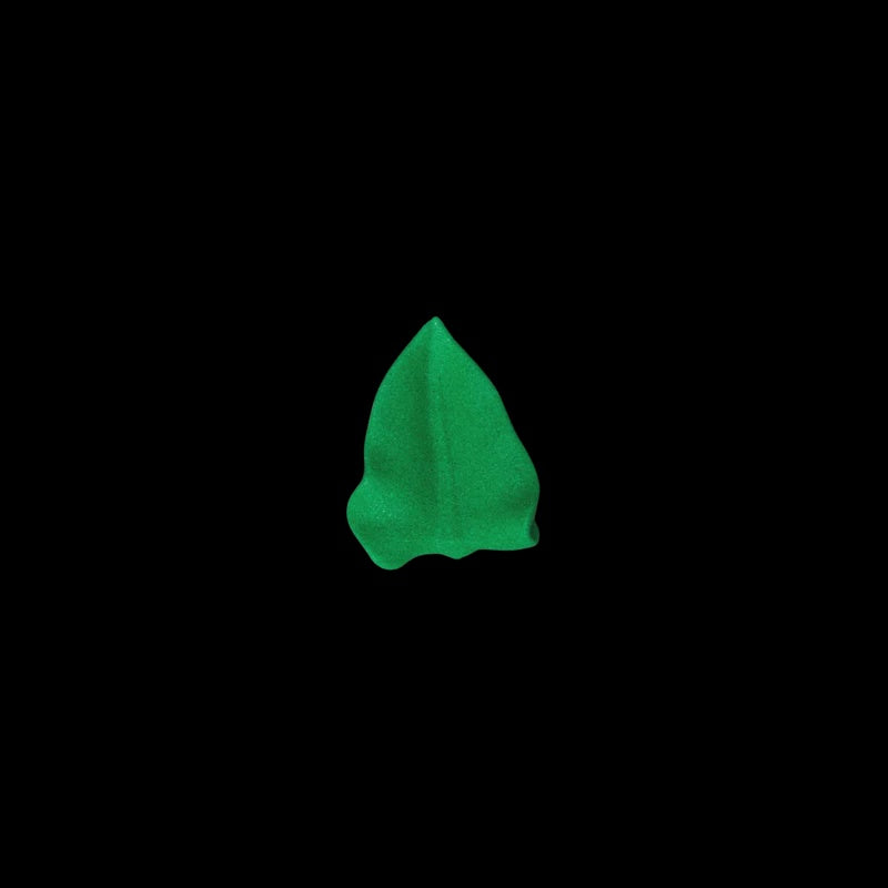 Mini Green Leaves - Royal Icing - 3/4" - 12 Pieces