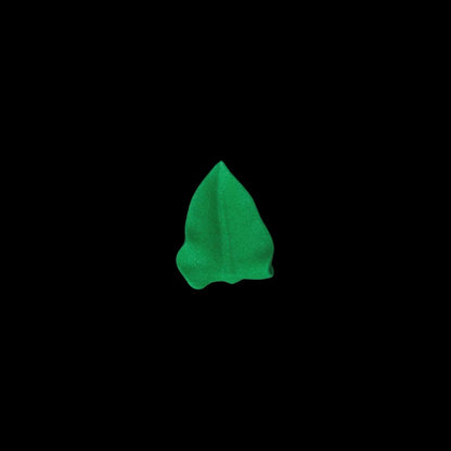 Mini Green Leaves - Royal Icing - 3/4" - 12 Pieces