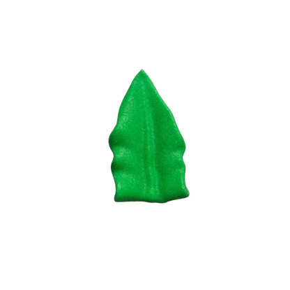 Green Leaves - Royal Icing - 1.5" - 6 Piece
