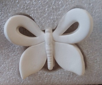 Gumpaste Butterfly - Small - White