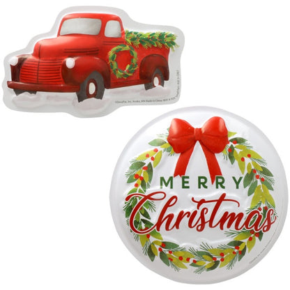 Merry Christmas/Red Truck Pop Top