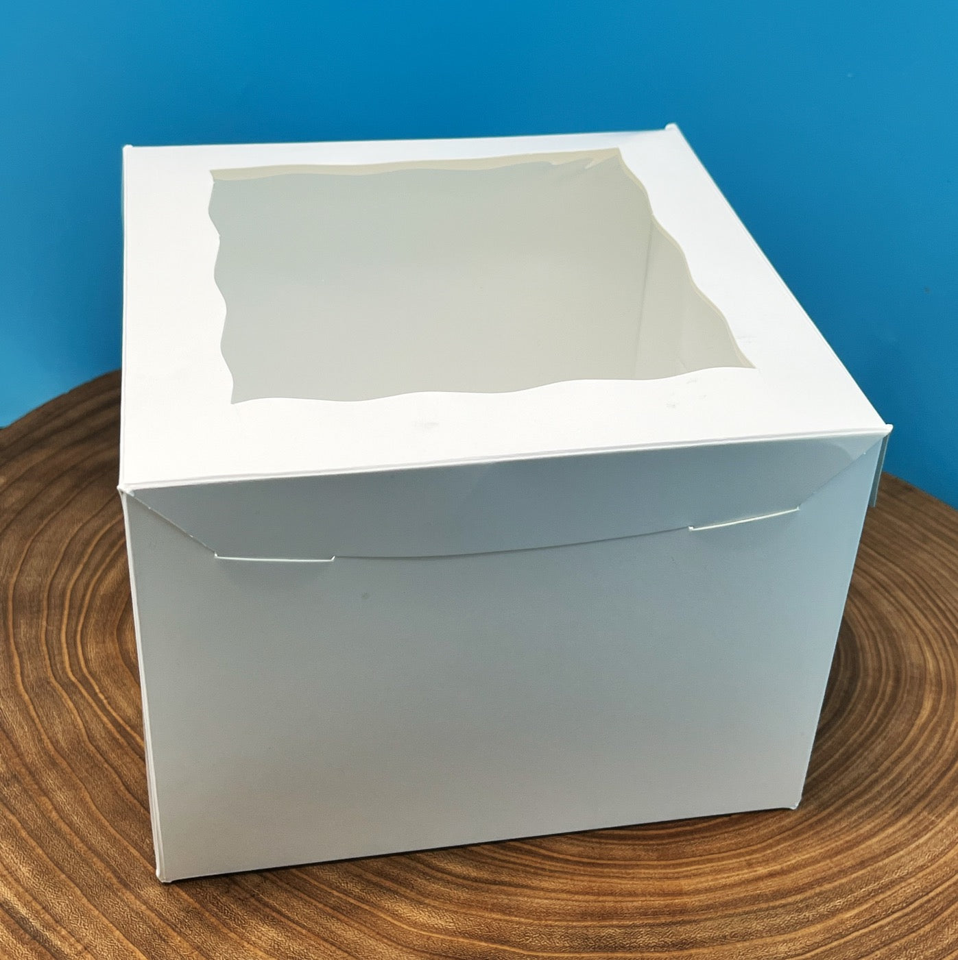 6 Inch Cake Box with Window - 6x6x6