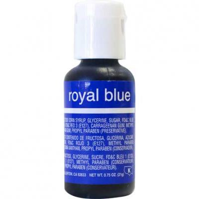 Royal Blue, Chefmaster Liqua-Gel Food Color, .70oz