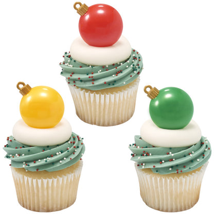 Ornament Cupcake Rings
