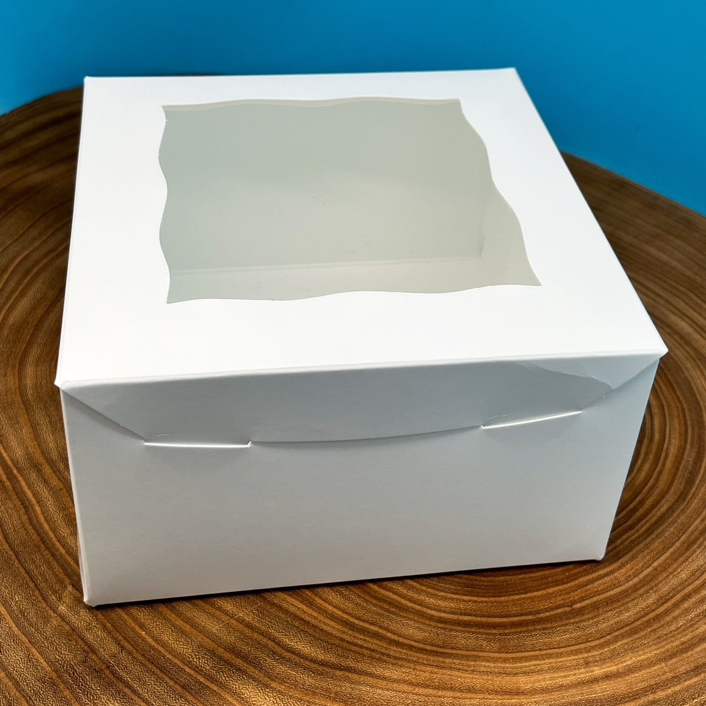 7 Inch Cake Box with Window - 7x7x4