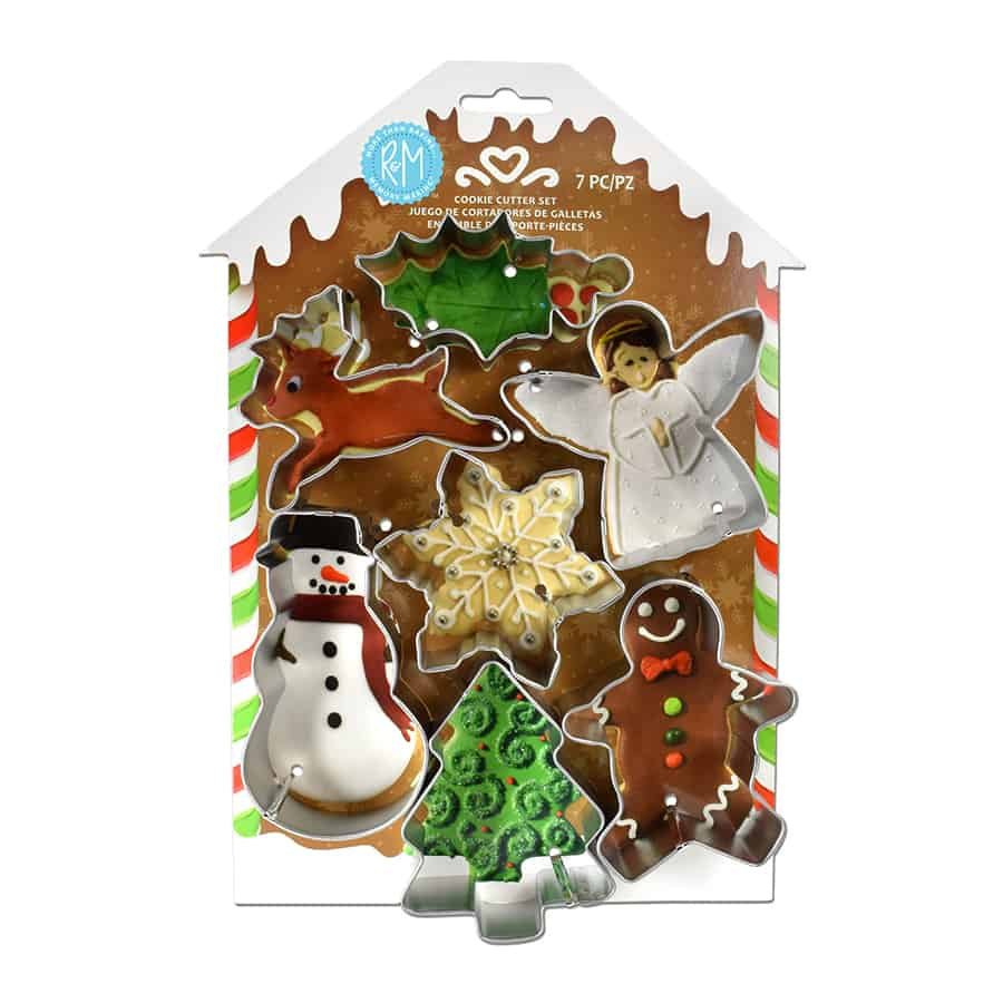 Christmas Cookie Cutter Set - 7 Pieces