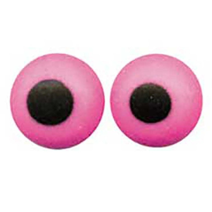 Small Eyes - Royal Icing Pink - 50 pieces 1/4"