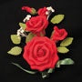 Large Tea Rose Spray - Red