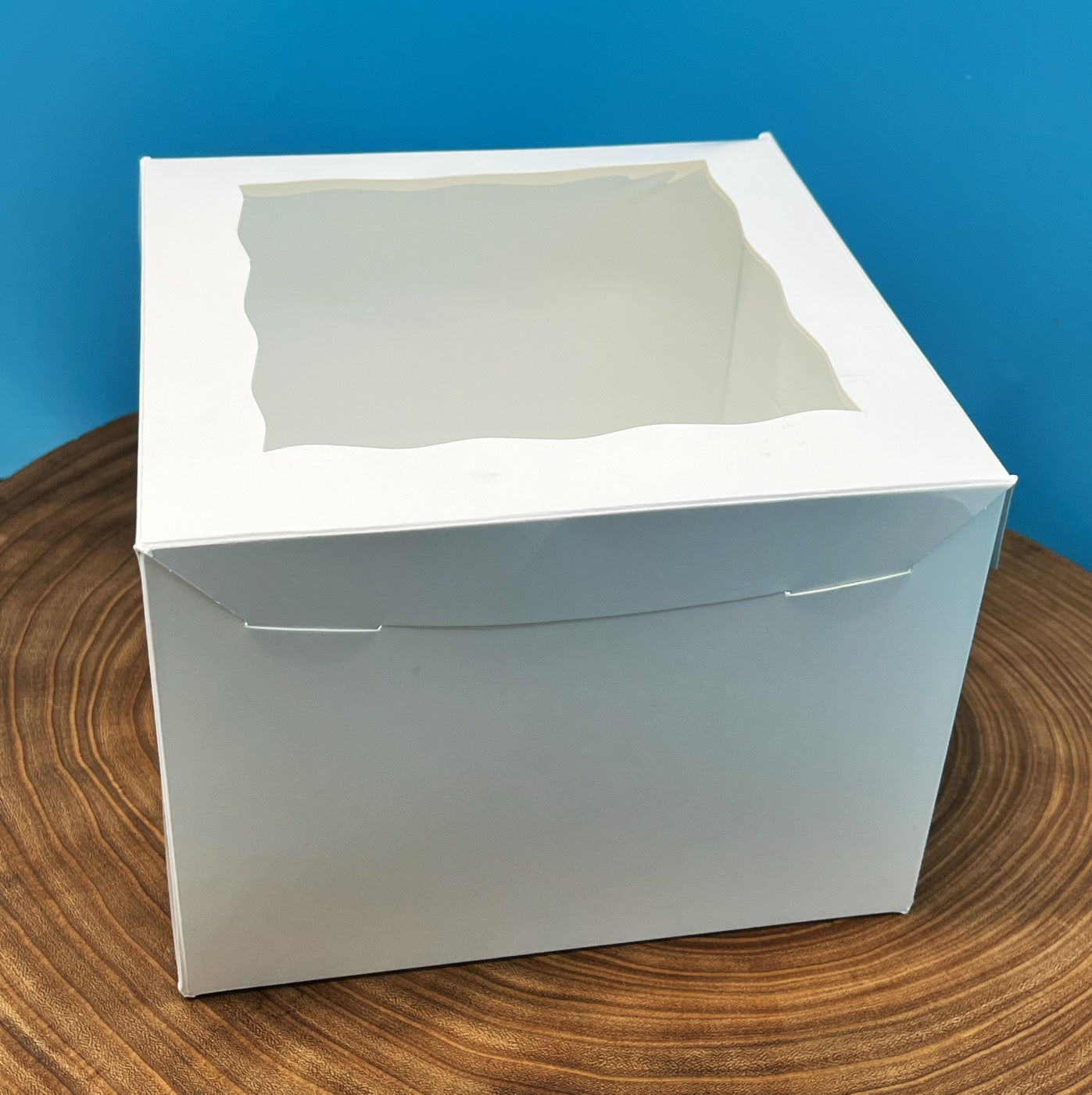 8 Inch Cake Box with Window - 8x8x6