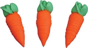 Large Carrots - Royal Icing - 6 Pieces