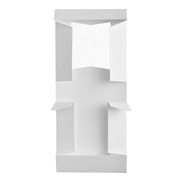 9x9x2.5 White Pie Box with Window