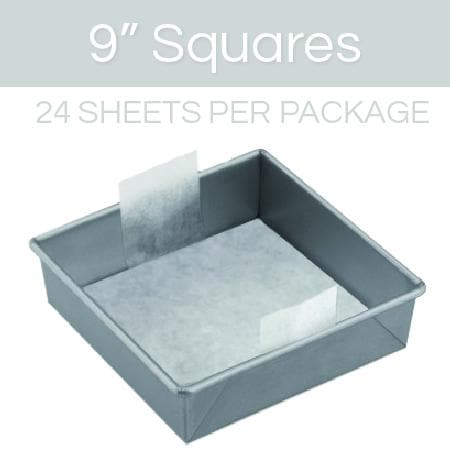 The Smart Baker 9 Inch Perfect Parchment Squares