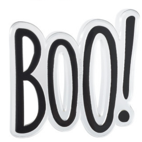 Boo Halloween Cake Layon
