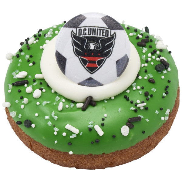 DC United Soccer Cupcake Rings - 12 Rings