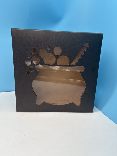 Black Cauldron Box, 1 Piece Folding Box
