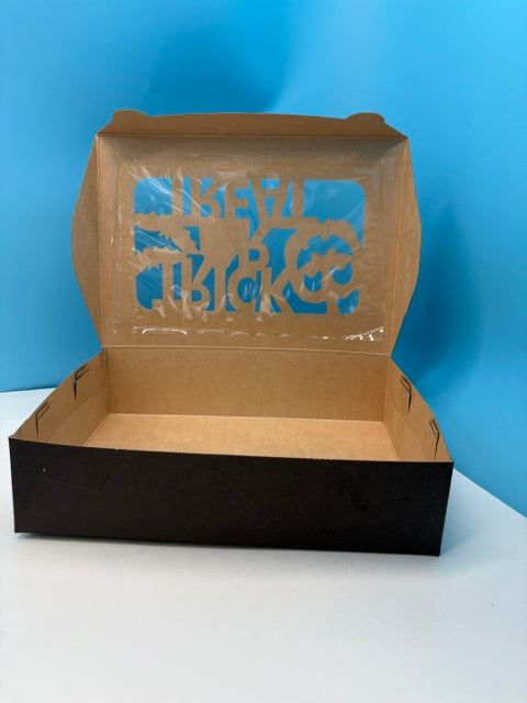 10x7x2.5 Black Box with Trick or Treat Window