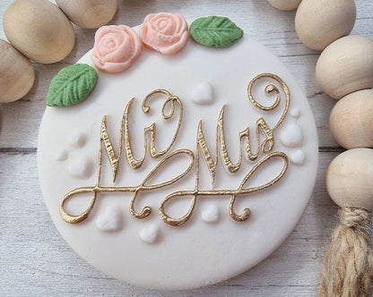 Fondant Debosser - Mr & Mrs