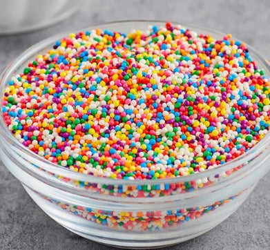 Rainbow Nonpareils - 4oz