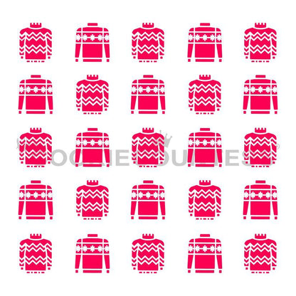 Sweaters Stencil