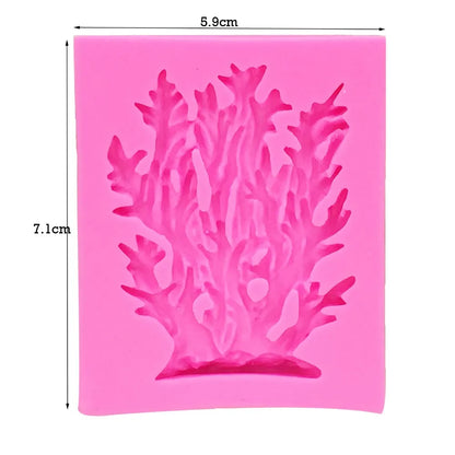 Coral Seaweed Silicone Mold