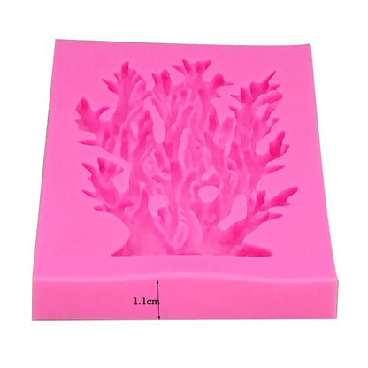Coral Seaweed Silicone Mold
