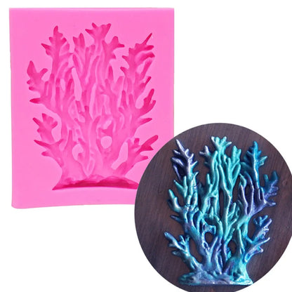 Coral Seaweed Silicone Mold