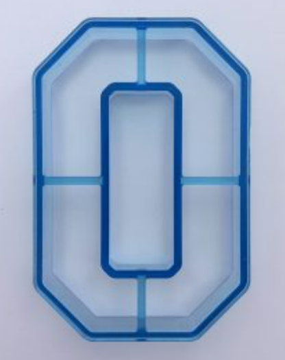 Varsity Letter O Cookie Cutter