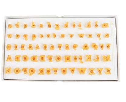 PME Fun Fonts Cupcake and Cookie Stamping Set - Block Font