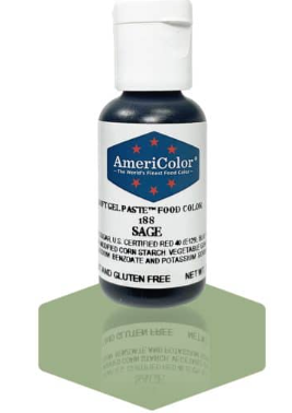 Sage, Americolor Soft Gel Paste Food Color, .75oz