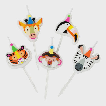 Party Animals Shaped Candles