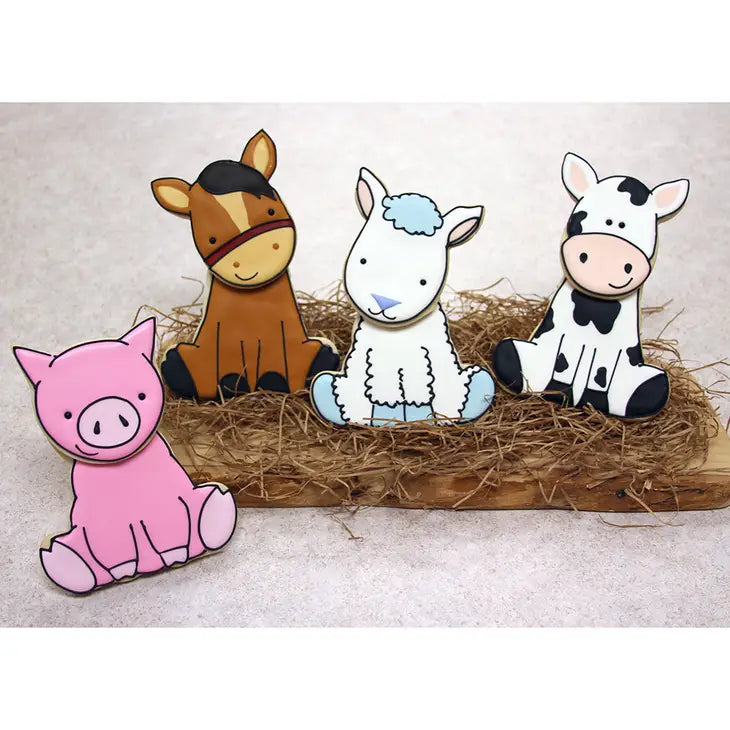 Sweet Elite Mix and Match Animal Cookie Cutter Set