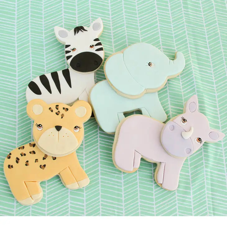 Sweet Elite Mix and Match Animal Cookie Cutter Set