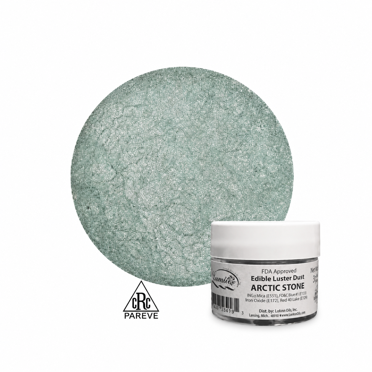 Edible Luster Dust - Arctic Stone