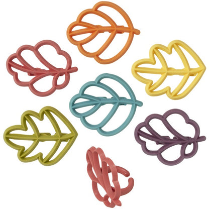 Autumn Leaves Cupcake Rings - 12 Rings