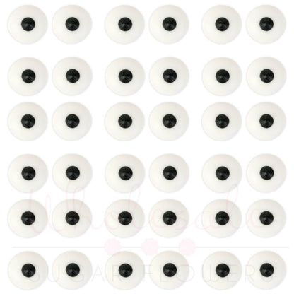 Royal Icing Googly Eyes - Large - 24 Pieces