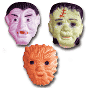 Monster Faces - Sugar - 3 Pieces