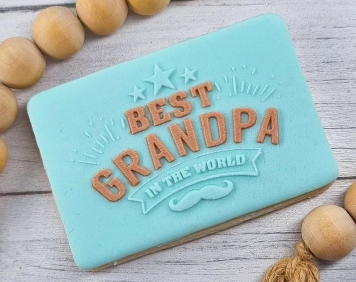 Fondant Debosser - Best Grandpa