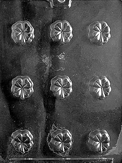 Bite Size Four Leaf Clover Chocolate Mold