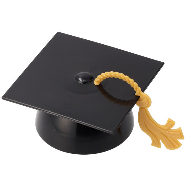 3 Inch Black Graduation Cap with Tassel